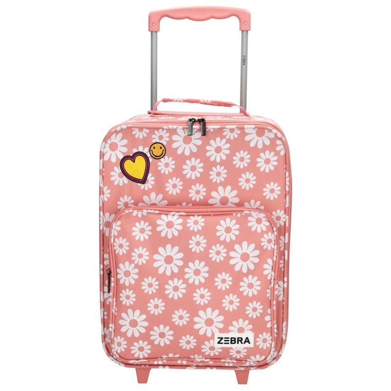 Zebra Trend Avonturier Kinderkoffer Daisy Flowers
