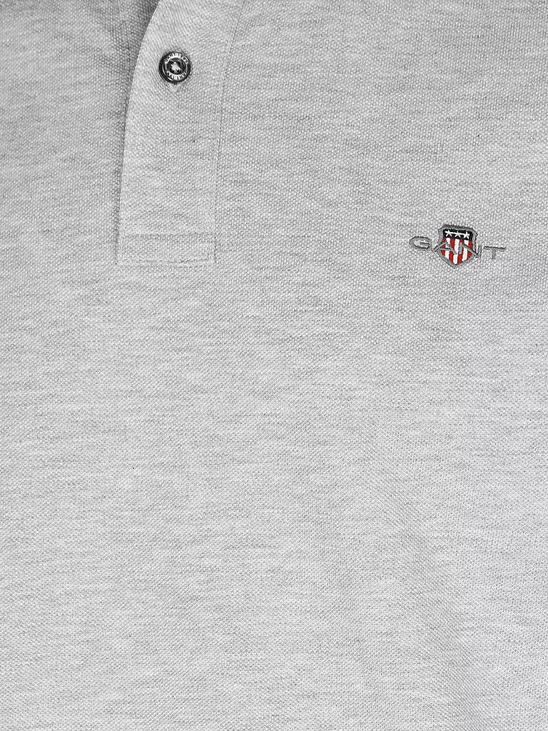 GANT Poloshirt Regular Fit grau