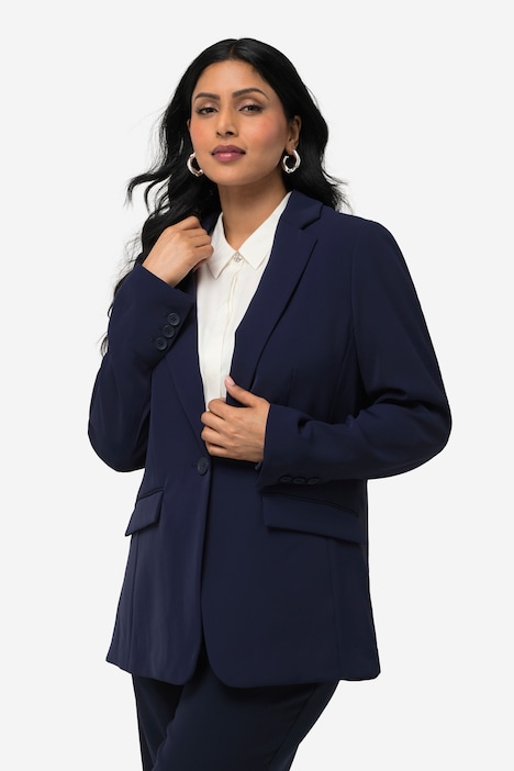 Blazer, Reverskragen, Klappentaschen, Knopfverschluss