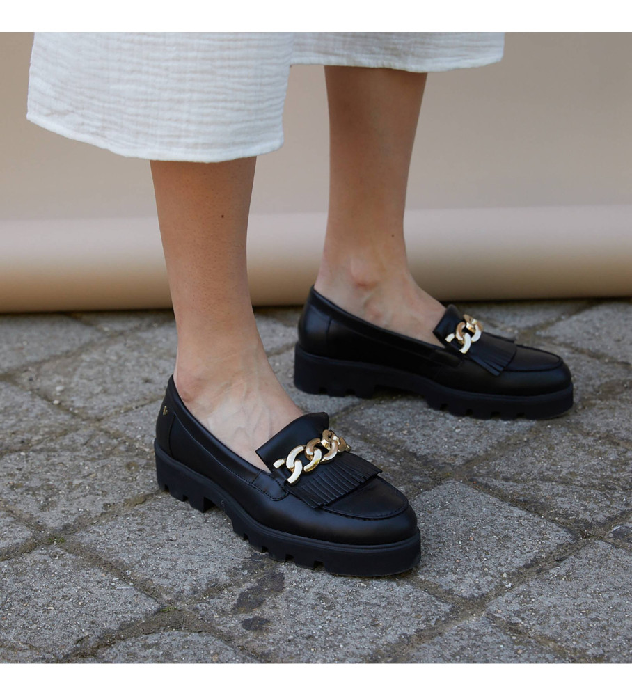 Mocassins Martinelli Hermosilla em couro preto