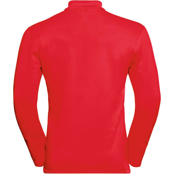 Sweat polaire ski rando ODLO BERRA MIDLAYER 1/2 ZIP CHINESE RED