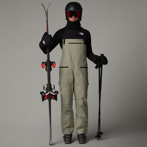 Pantalon ski de randonnée THE NORTH FACE W SUMMIT VERBIER GTX BIB CLAY GREY