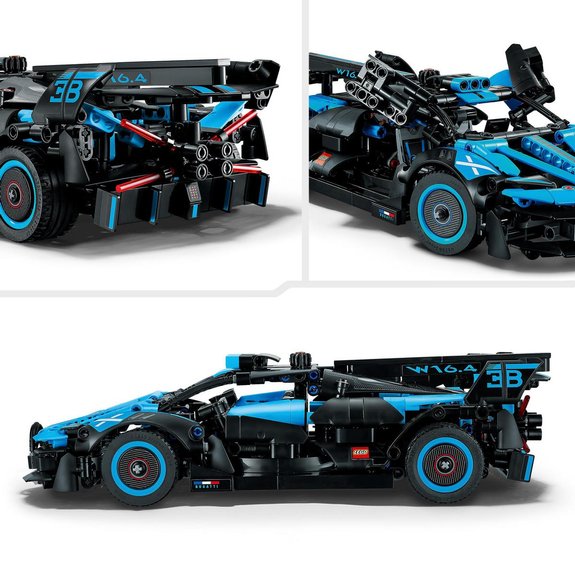 Bugatti bolide agile bleu Lego Technic 42162