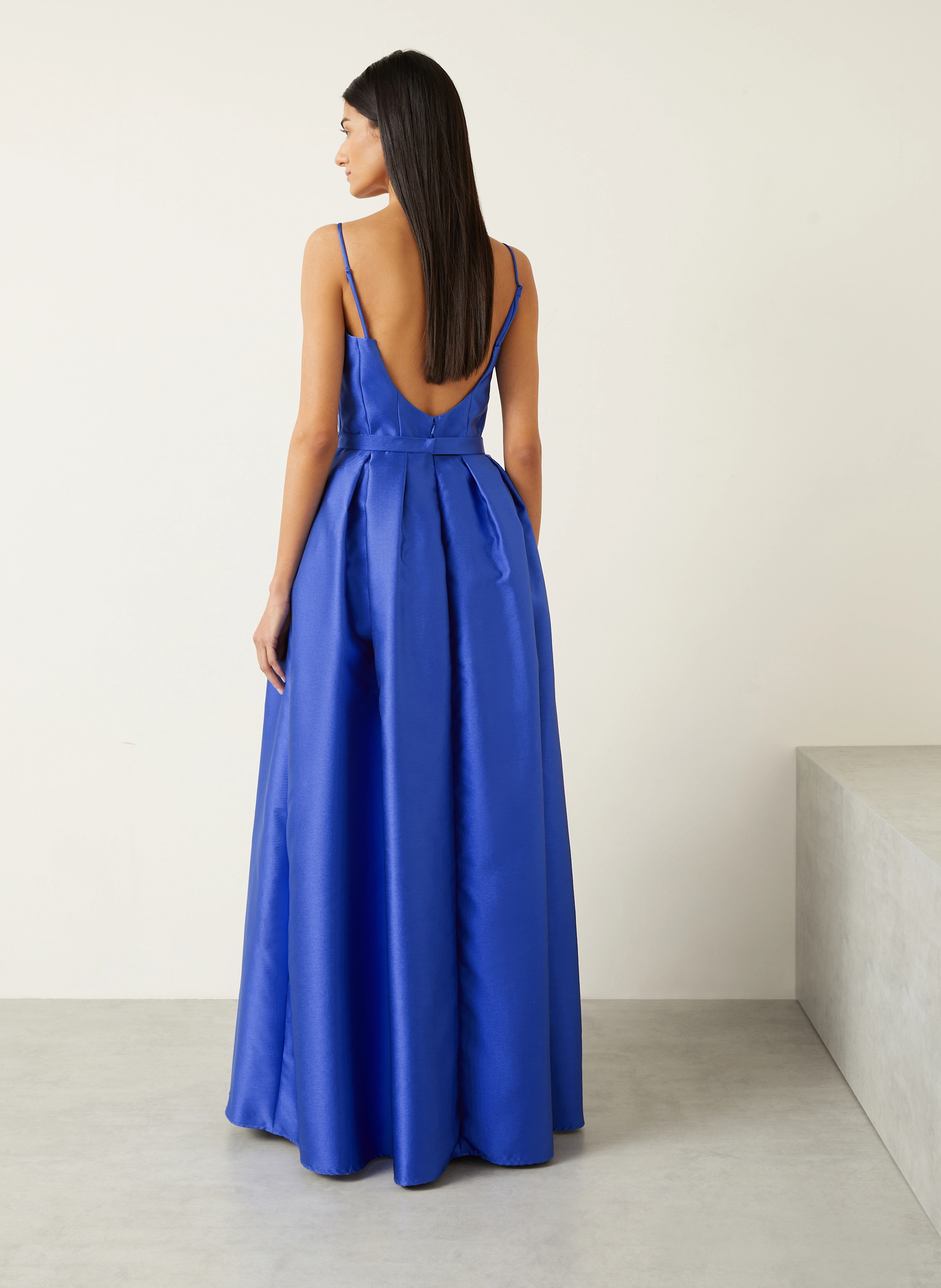 VERA WANG Satinkleid LECROS