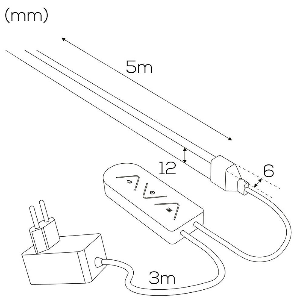 LEDSTRIPE-KIT ECOLITE SPECTRA RGB 5M