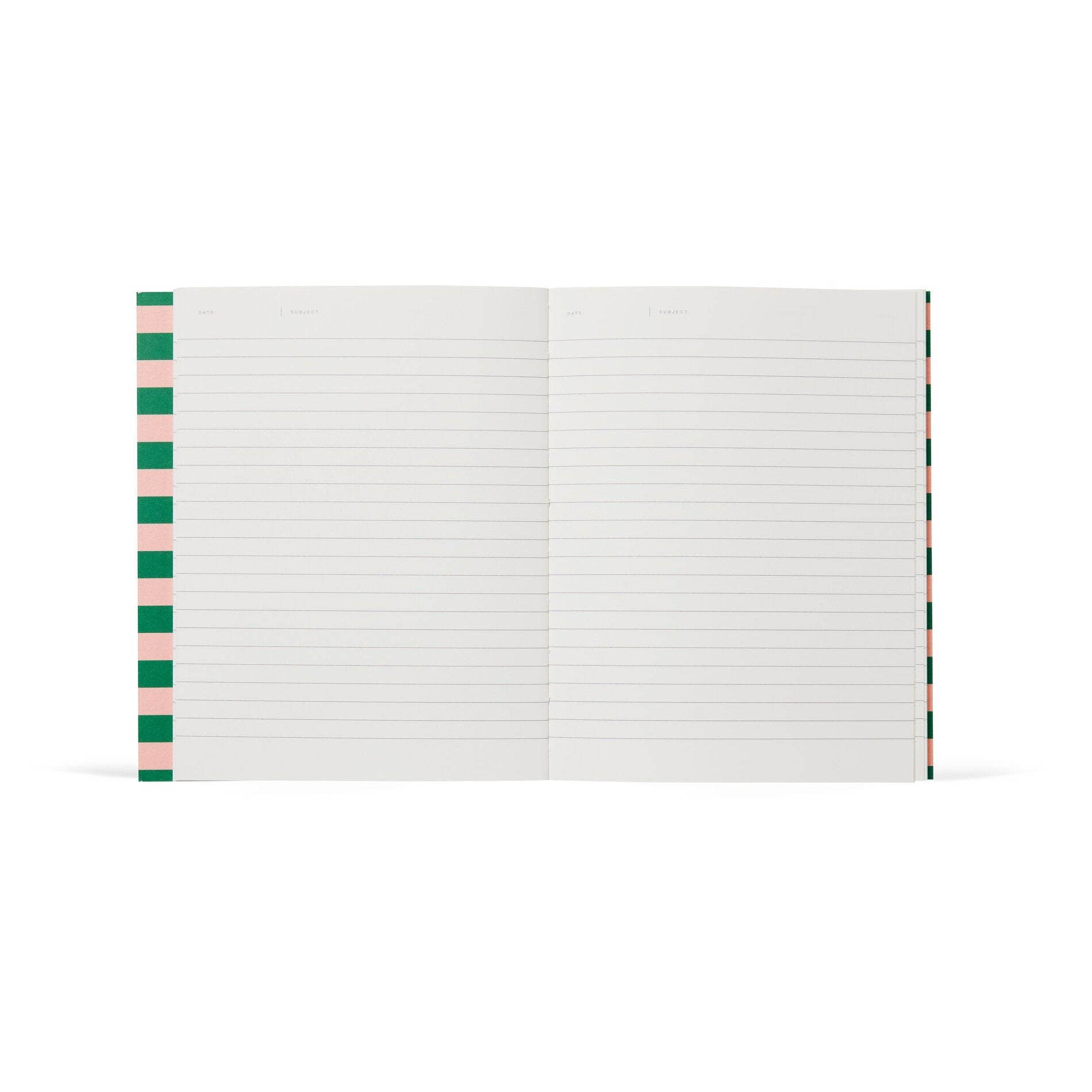 Notem  UMA Flat Lay notesbog, medium - Green & Rose