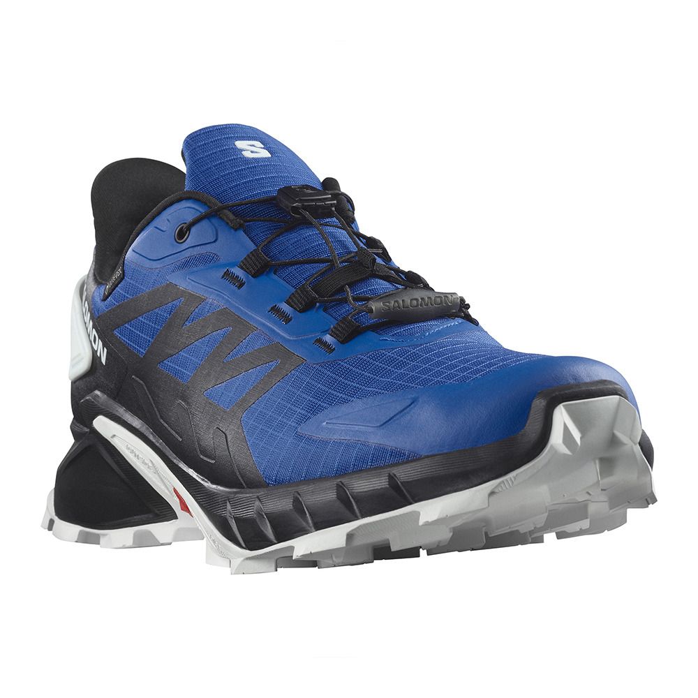 Salomon SUPERCROSS 4 GTX - Chaussures trail Homme lapis blue/black/white