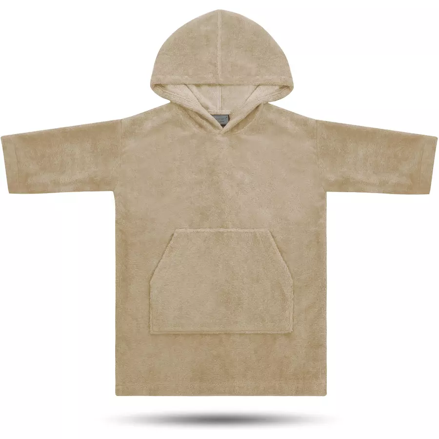 normani Kinder langarm Poncho (0-2 Jahre) Pichilemu Beige