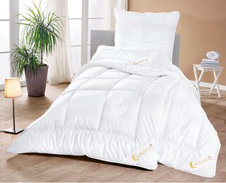 Schlafmond 4-Jahreszeitenbett LILLY 135 x 200 cm 400/800 g natur