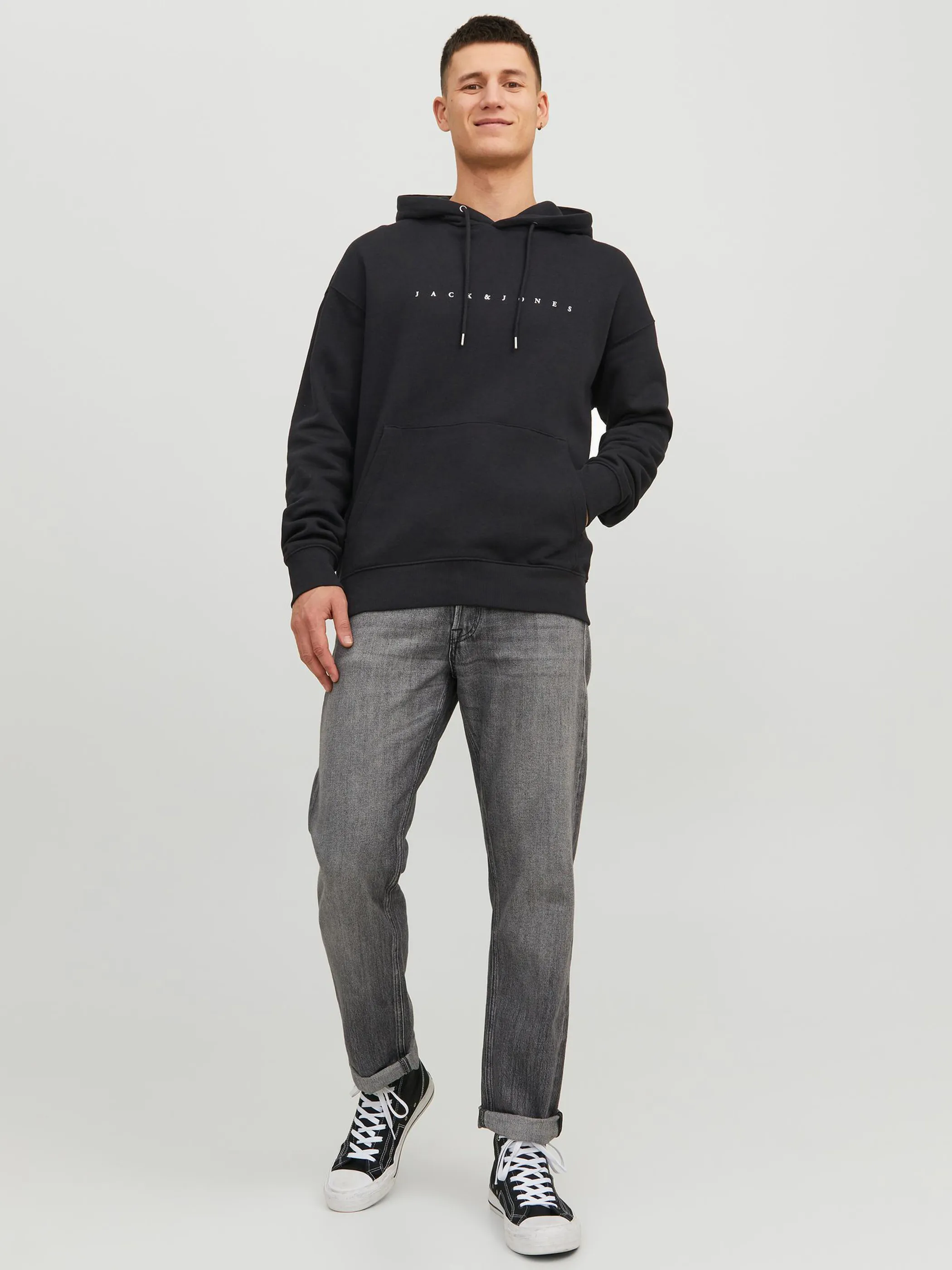 Jack&Jones 12233972 JJESTAR JJ SWEAT HOOD Hoodie