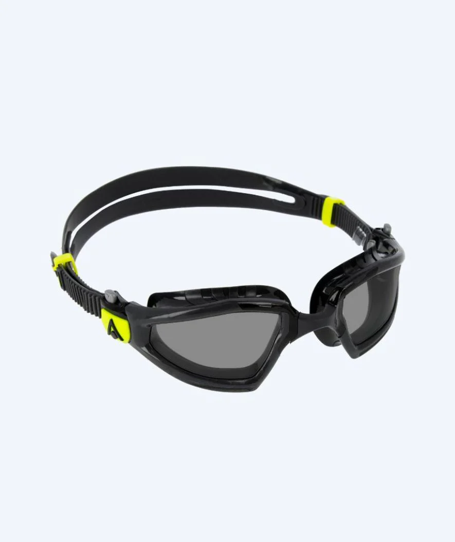 Aquasphere motions svømmebriller - Kayenne Pro - Sort (Smoke linse)