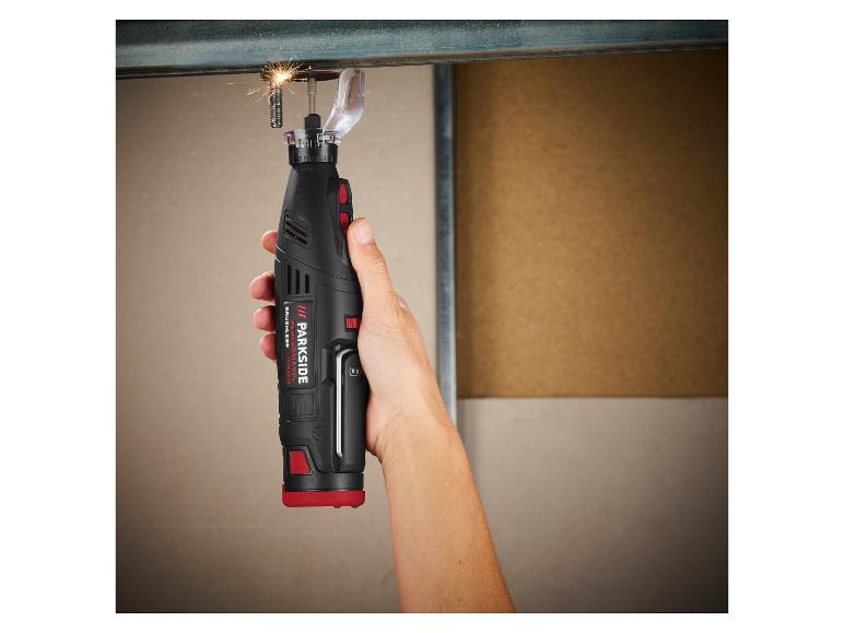 Accu-multitool 12 V met 2 Ah accu en 2,4 A lader
