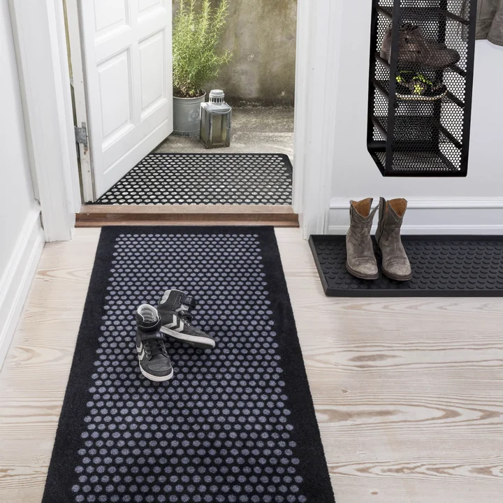 tica copenhagen - Wand-Schuhregal, 77 x 35 cm, schwarz