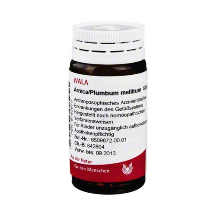 Arnica / Plumbum / Mellitum Globuli, 20 g