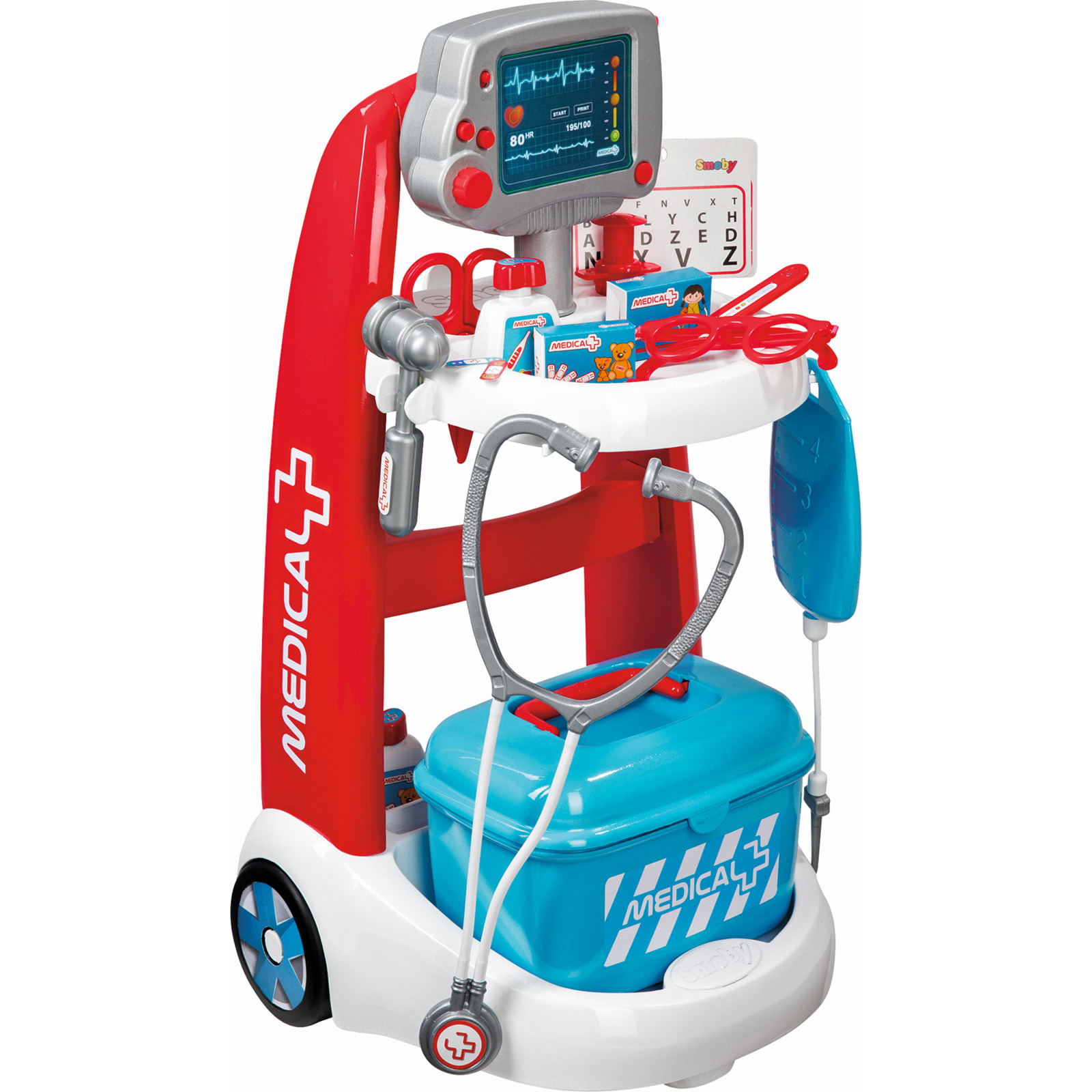 Smoby Elektronischer Doktor Trolley