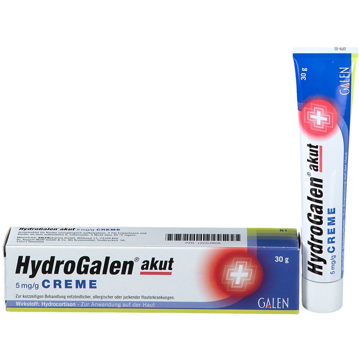 Hydrogalen akut 5 mg/g Creme