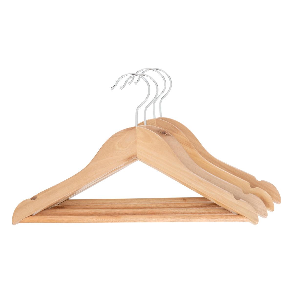 CINTRE BOIS X4 PIECES