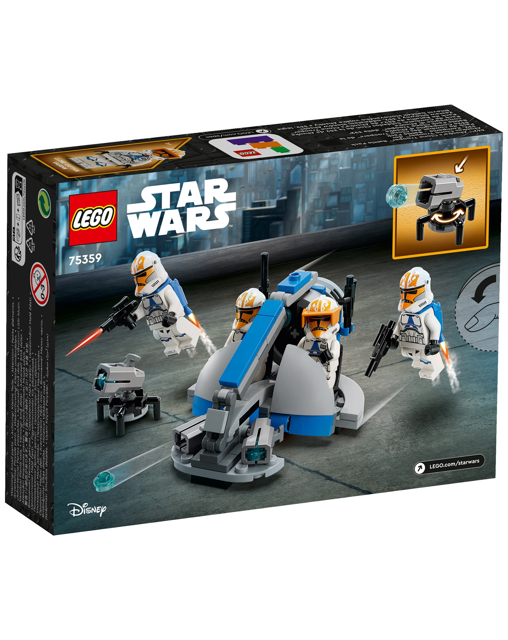 LEGO® Star Wars™ 75359 Ahsokas Clone Trooper™ der 332. Kompanie – Battle Pack