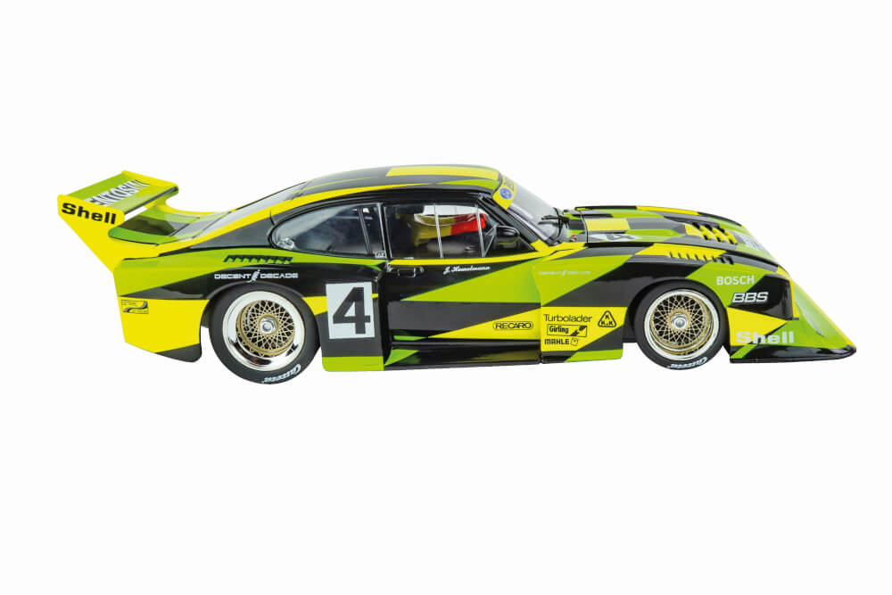 CARRERA DIGITAL 124 - Ford Capri Zakspeed Turbo Jürgen Hamelmann-Team, No. 4