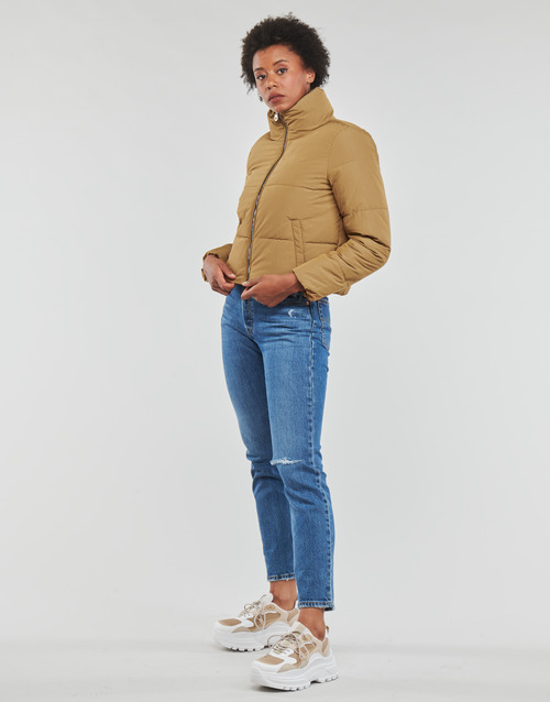Only - ONLDOLLY SHORT PUFFER JACKET OTW NOOS - Marron