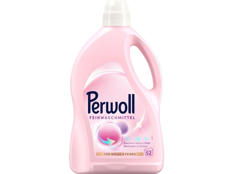 Perwoll Flüssigwaschmittel Wool & Delicates 2.6 l Feinwaschmittel für Wolle und Feines
