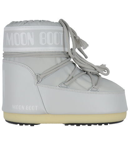 Moon Boot VinterStøvler - Icon Low Nylon - Glacier Grey