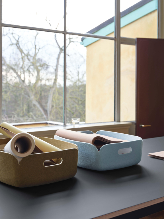 Muuto Restore Tray opbergmand 32x12 grijs