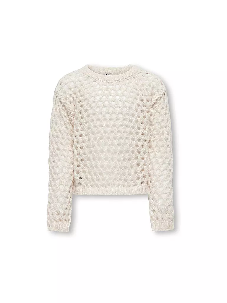 ONLY Mädchen Pullover KOGBILLIE creme