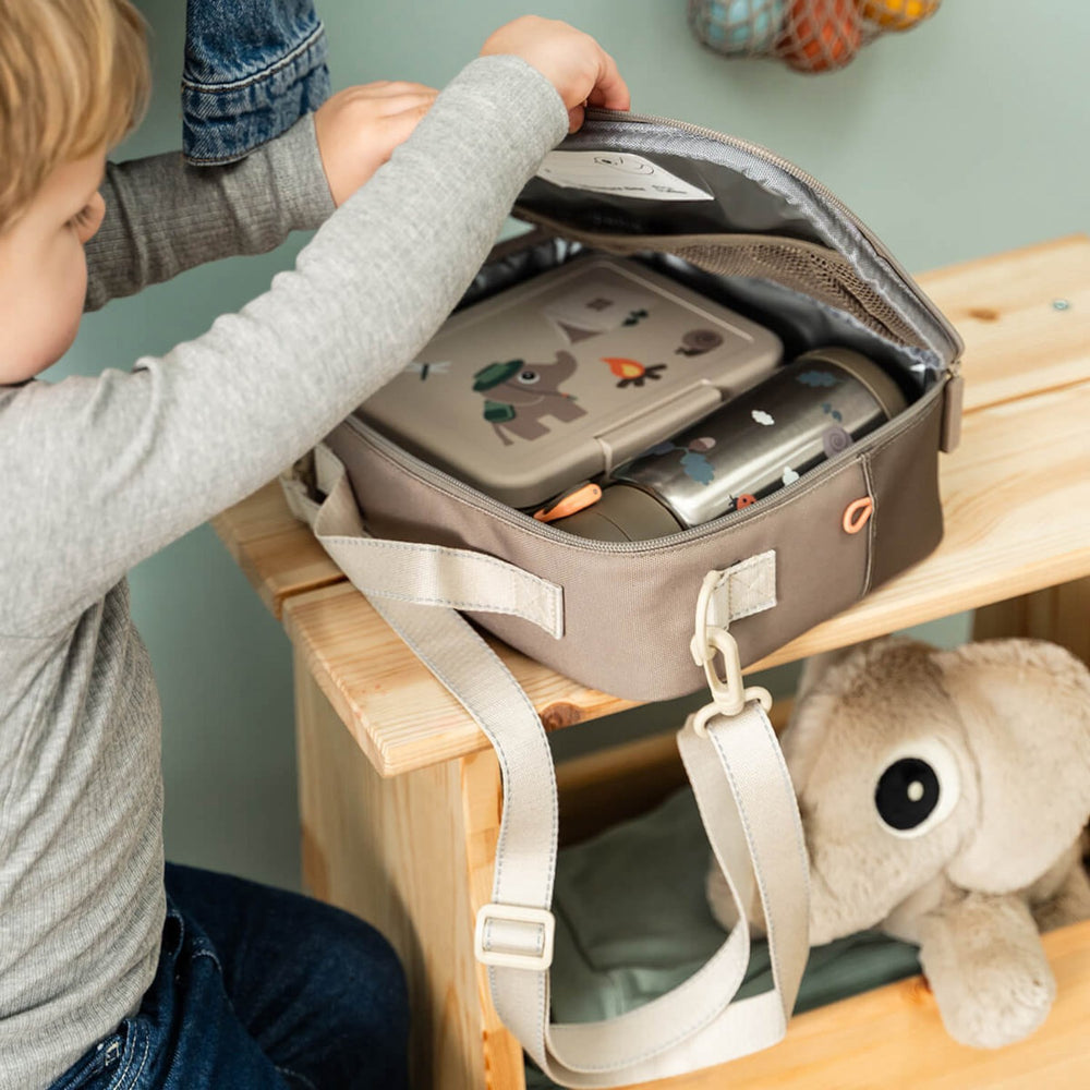Køb DonebyDeer Sand Tiny Trails Insulated Frokost Taske