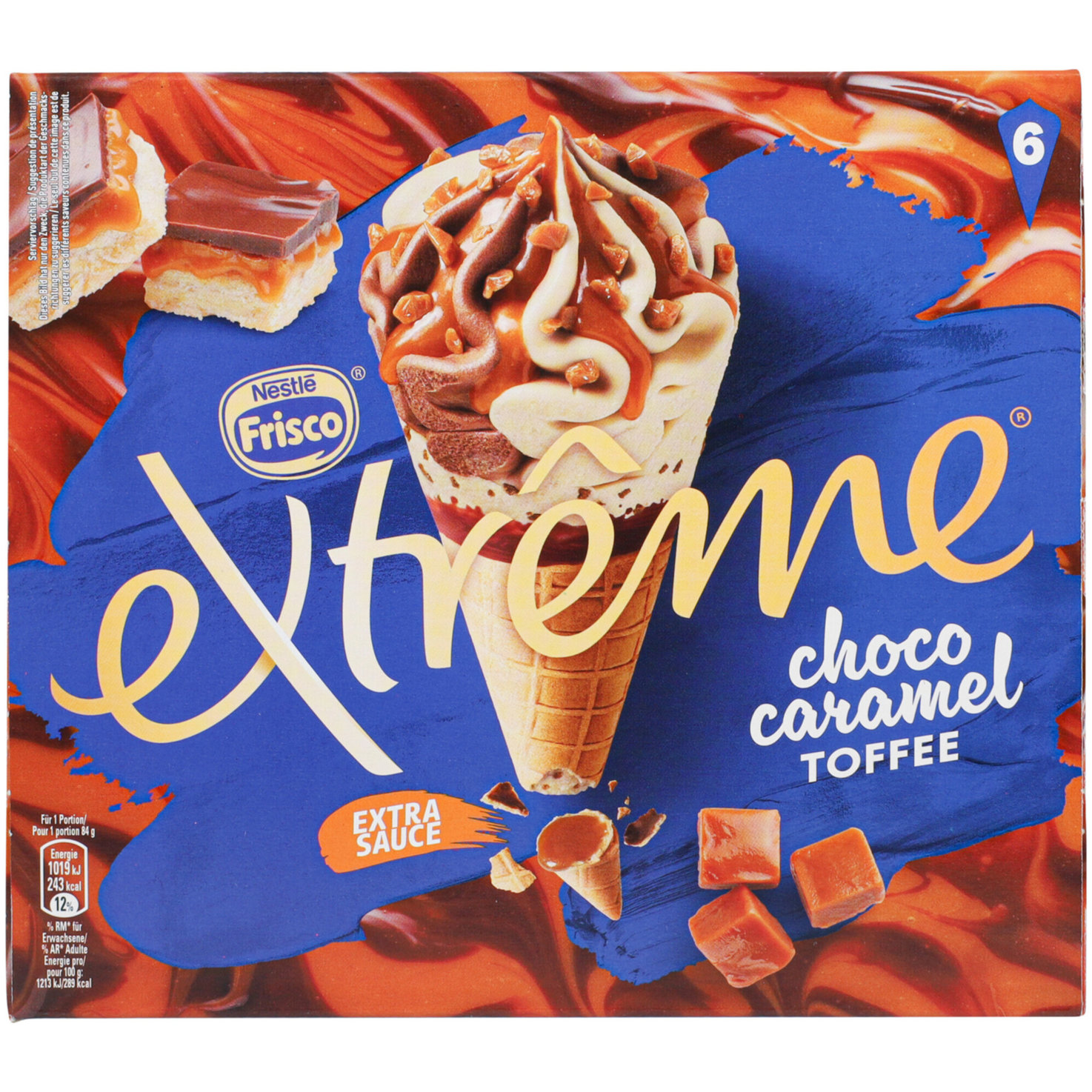 Frisco Extrême Toffee 6x145ml