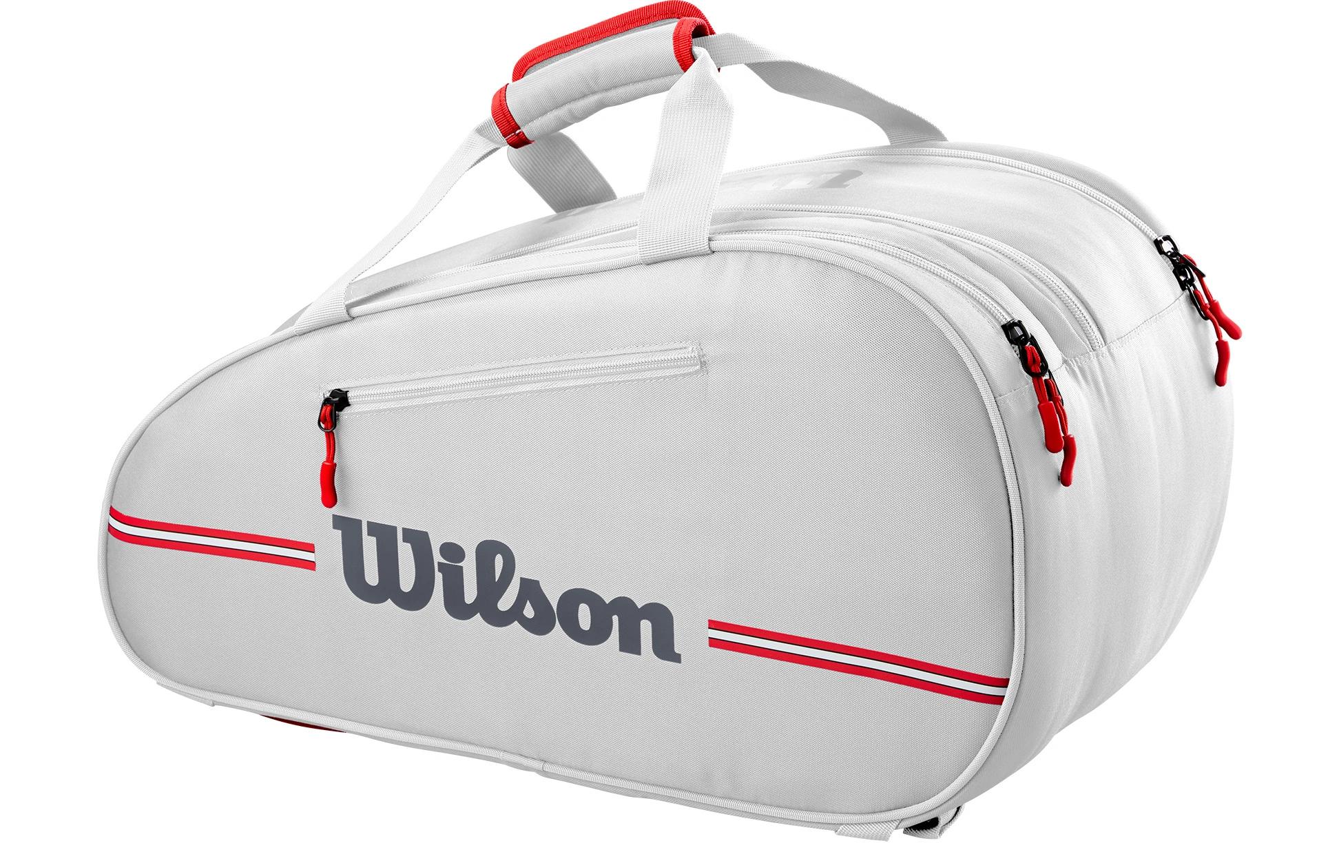Padel Bag WeissPraktische Tasche für Padel Schläger