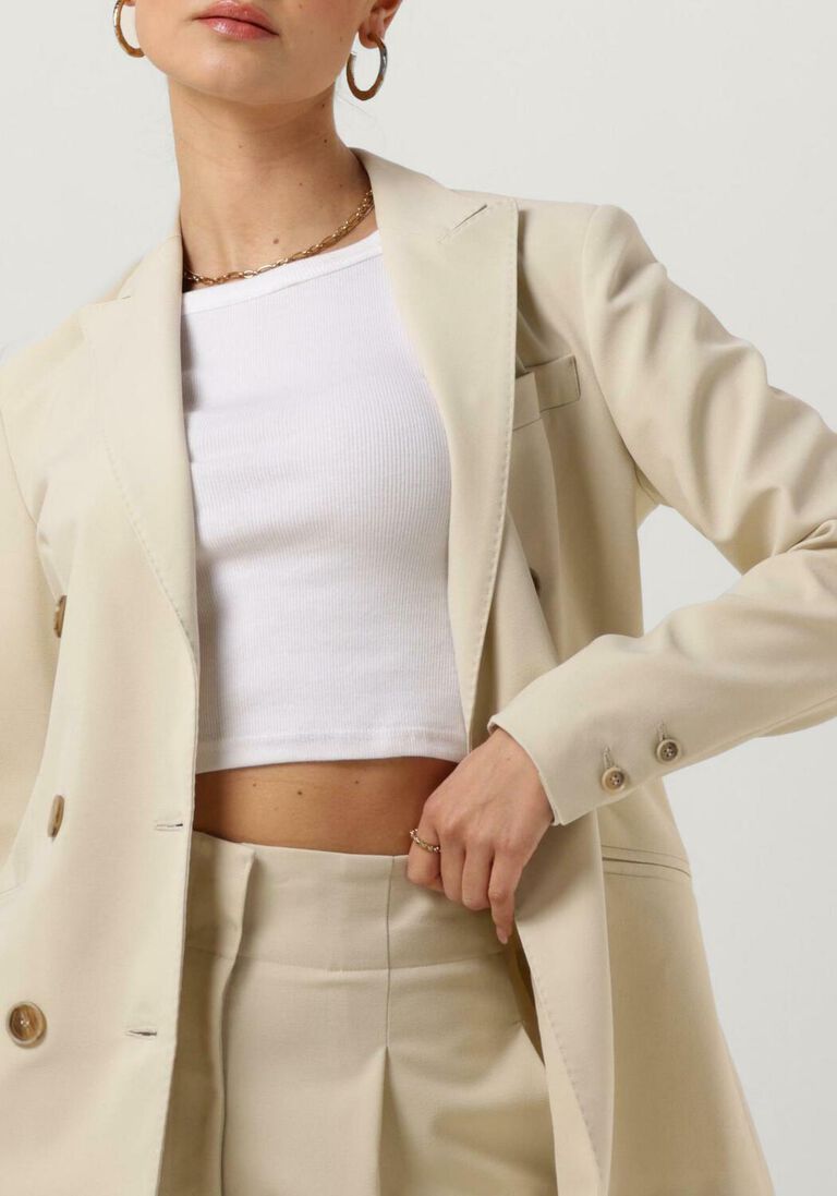 SEMICOUTURE beige semicouture blazer alexina