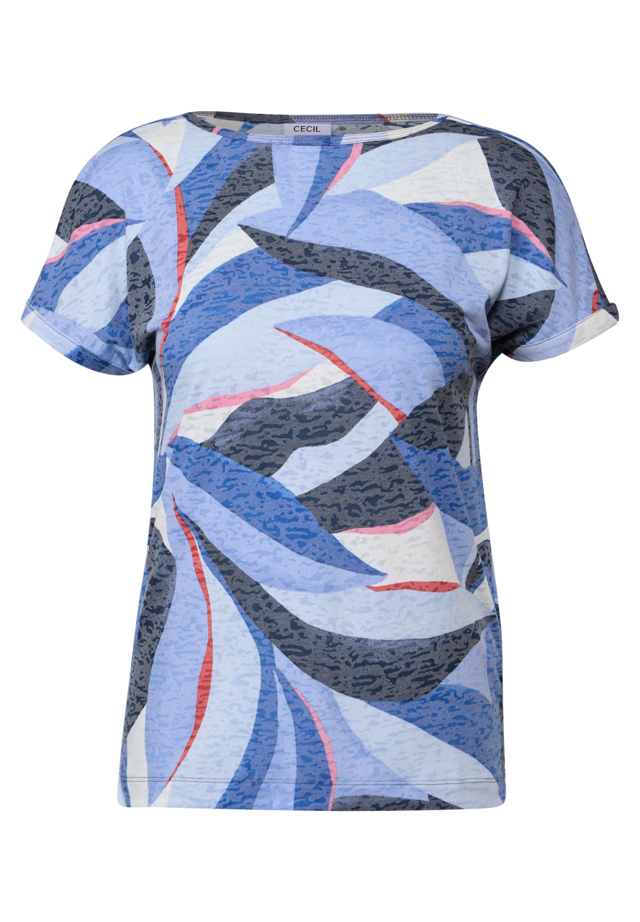 Cecil Print-Shirt , mit Ausbrenner-Optik