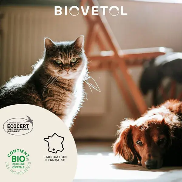 Biovetol - Spray Répulsif Chien & Chat Bio - 500ml