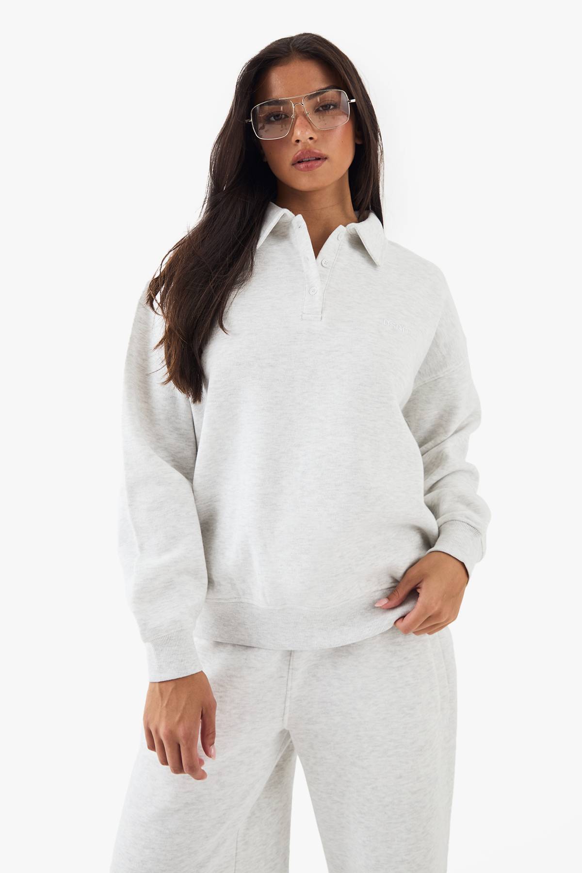 Sweatshirt Oversize à Col DSGN Studio