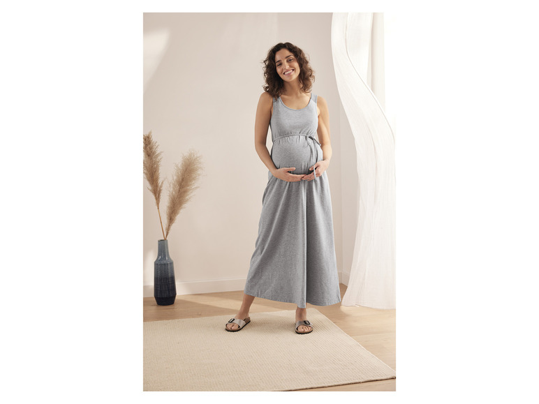Dames maxi zwangerschapsjurk