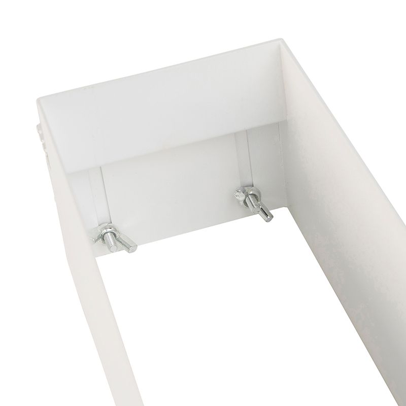 Set van 6 Inbouwspot wit draai- en kantelbaar trimless 3-lichts - Oneon