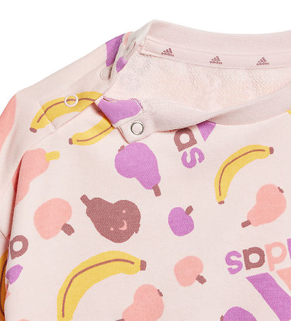 adidas Performance Sweatset - I Fruit FT Jog - Rosa