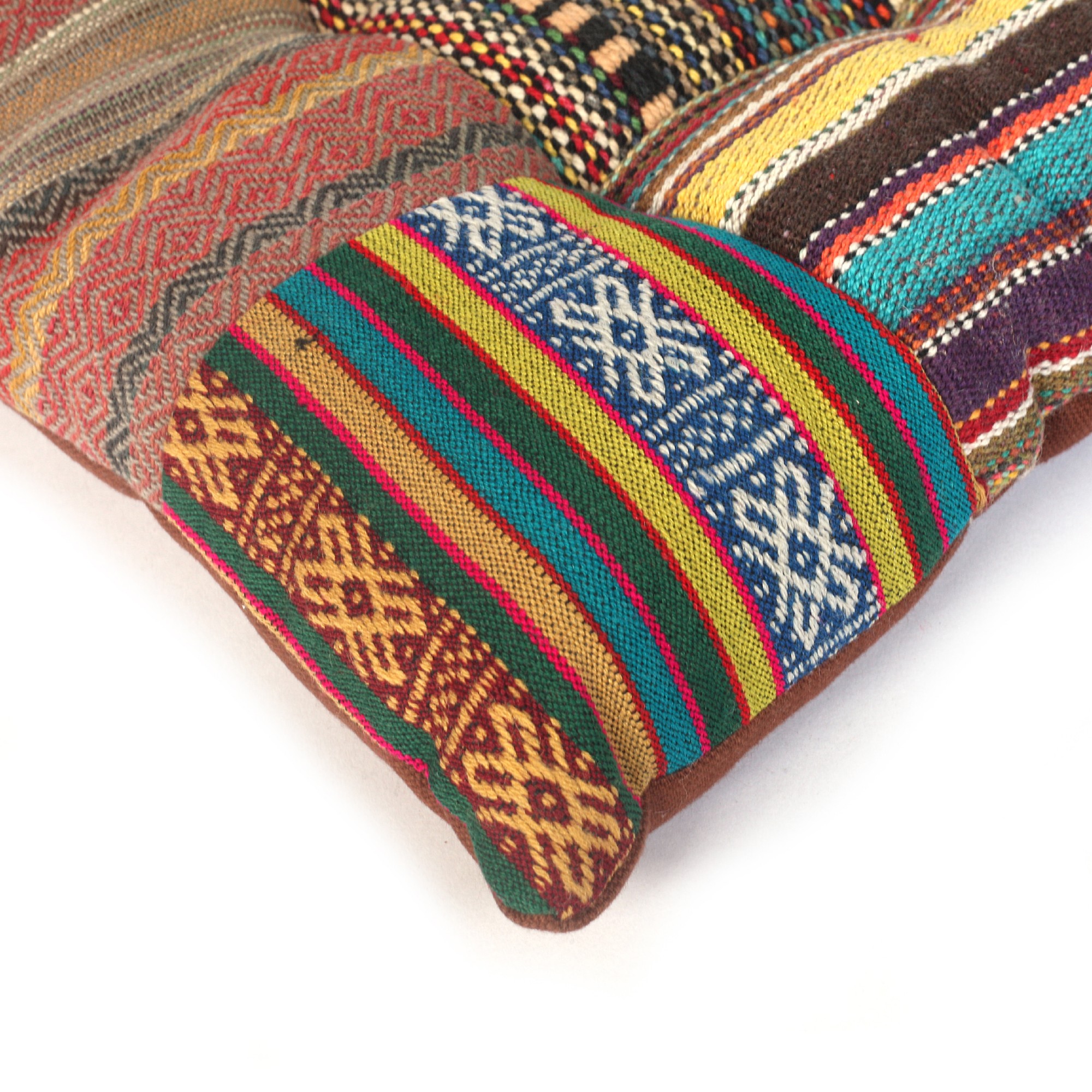 Handgewebtes Kissen '60s', multicolor, L 40 cm, B 40 cm von fischer's lagerhaus