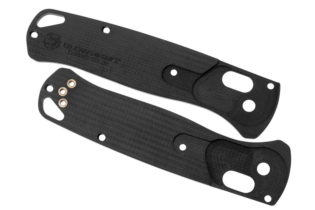 Glow Rhino Benchmade Bugout GRC-BUGOUT-ZGZG, G10 Black Scales