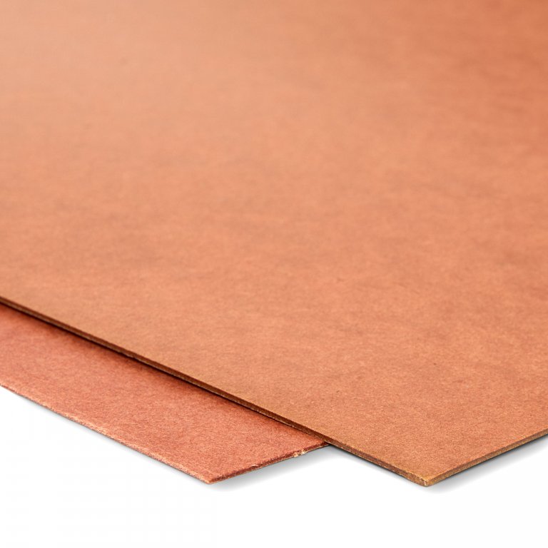 Pressspan-Tafeln orange-braun