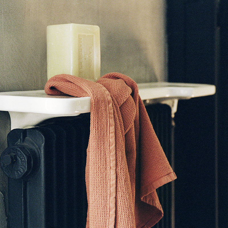 DOURO Duschtuch brick 70x140 cm