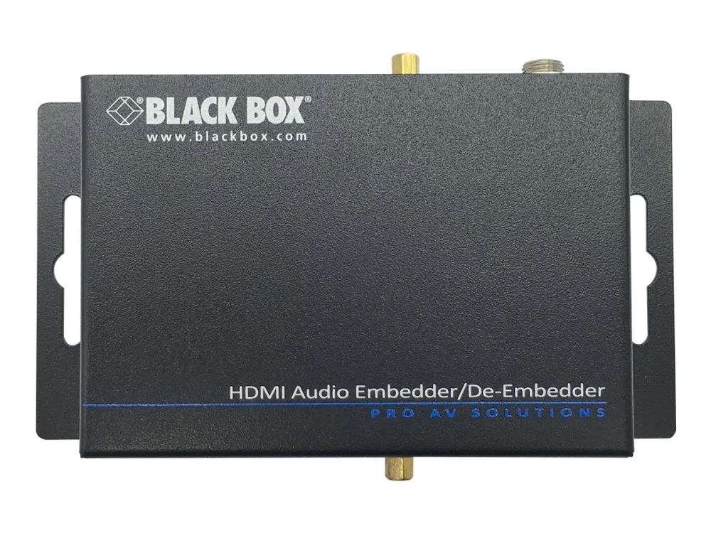 Black Box Audio Embedder/De-embedder - HDMI - Audioindlejrer/afindlejrer