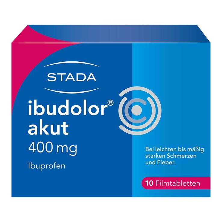 ibudolor akut 400mg Ibuprofen Filmtabletten, 10 St