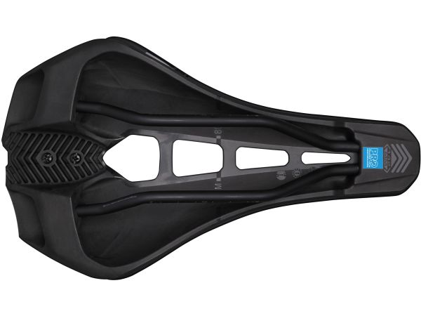 PRO Stealth Curved Road Cykelsadel, Rustfri Stål Rails