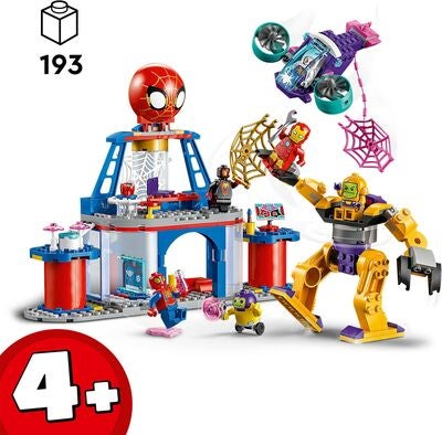 LEGO Spidey 10794 Team Edderkoppens spindelvev-hovedkvarter