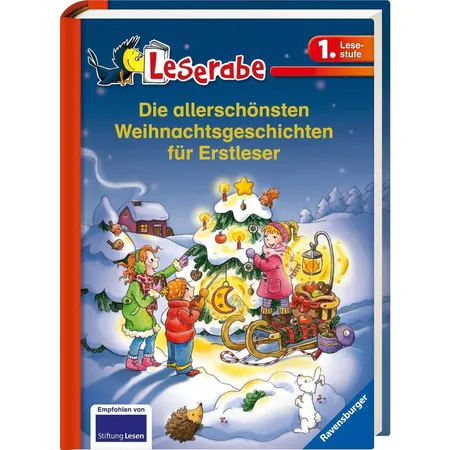 Ravensburger Leserabe: Die schönsten Weihnachtsgeschichten für Erstleser