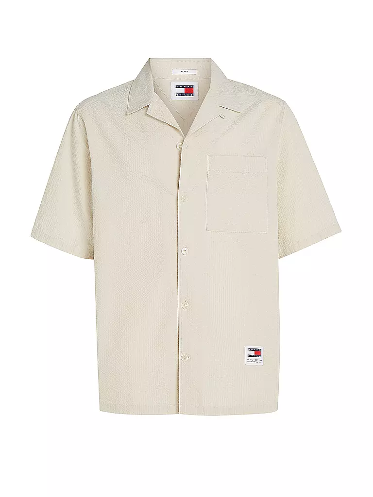 TOMMY JEANS Hemd Regular Fit  beige