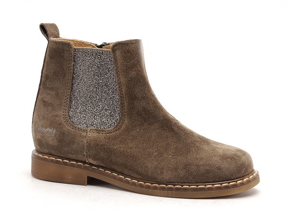 Bopy boots bottine enfant seven marron
