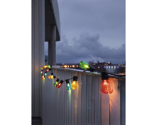 20 LED biertuinketting Konstsmide warm wit